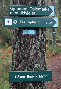 Gjennom Oslomarka med ildsjeler - fra hytte til hytte