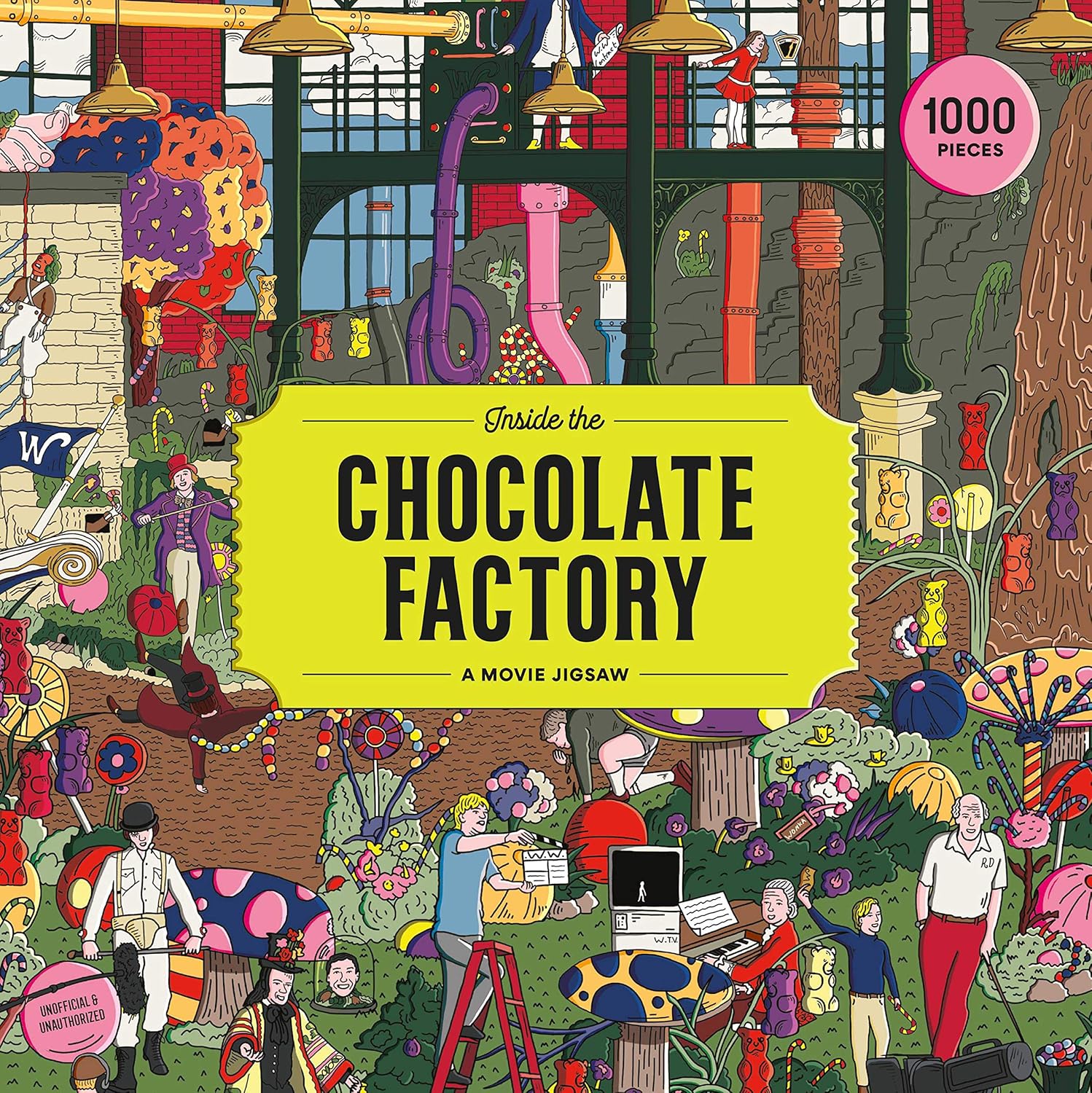 Inside the Chocolate Factory 1000 Piece Puzzle