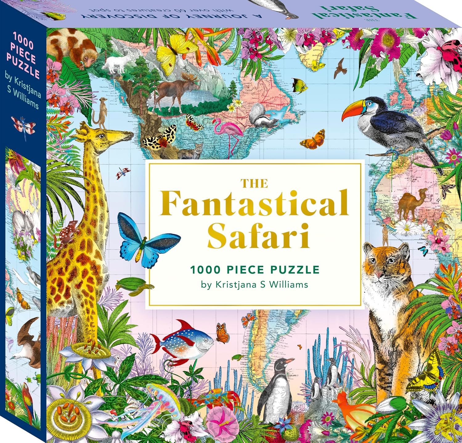 The Fantastical Safari: 1000-piece Jigsaw Puzzle: a Journey of Discovery