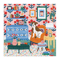 Pattern & Petal 500 Piece Puzzle