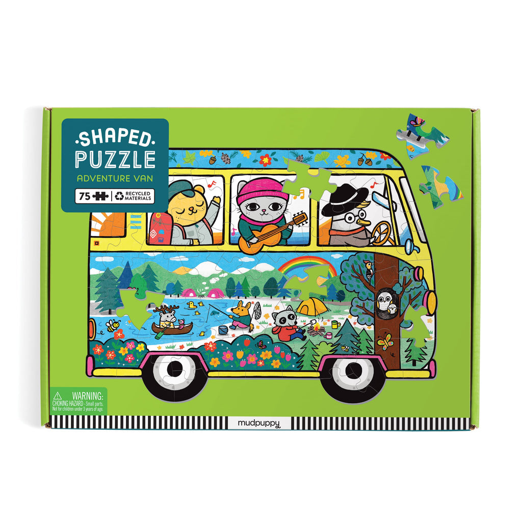 Adventure Van 75 Pc Shaped Puzzle