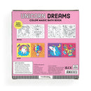 Unicorn Dreams Color Magic Bath Book