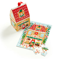 Santas Bakery 48pc Mini Pzl Orname