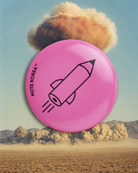 Note Korea – The Pink Pencil Missile Button