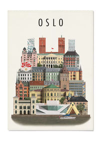 Oslo Tea Towel