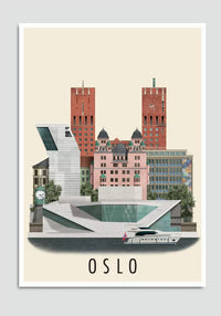 Oslo Postcard V (A6)