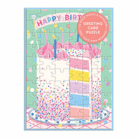 Confetti Birthday Cake Greeting Card