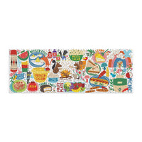 Picnic Party 1000 Piece Panoramic Family Puzzle